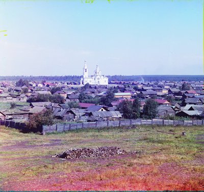 Ekaterinburg Where, in 1918, the Tsar and His Family Were Shot, 1905-1915 by Sergey Prokudin Gorsky